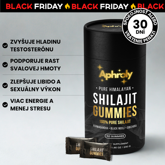 Shilajit Čistý z Himalájí – Aphroly®
